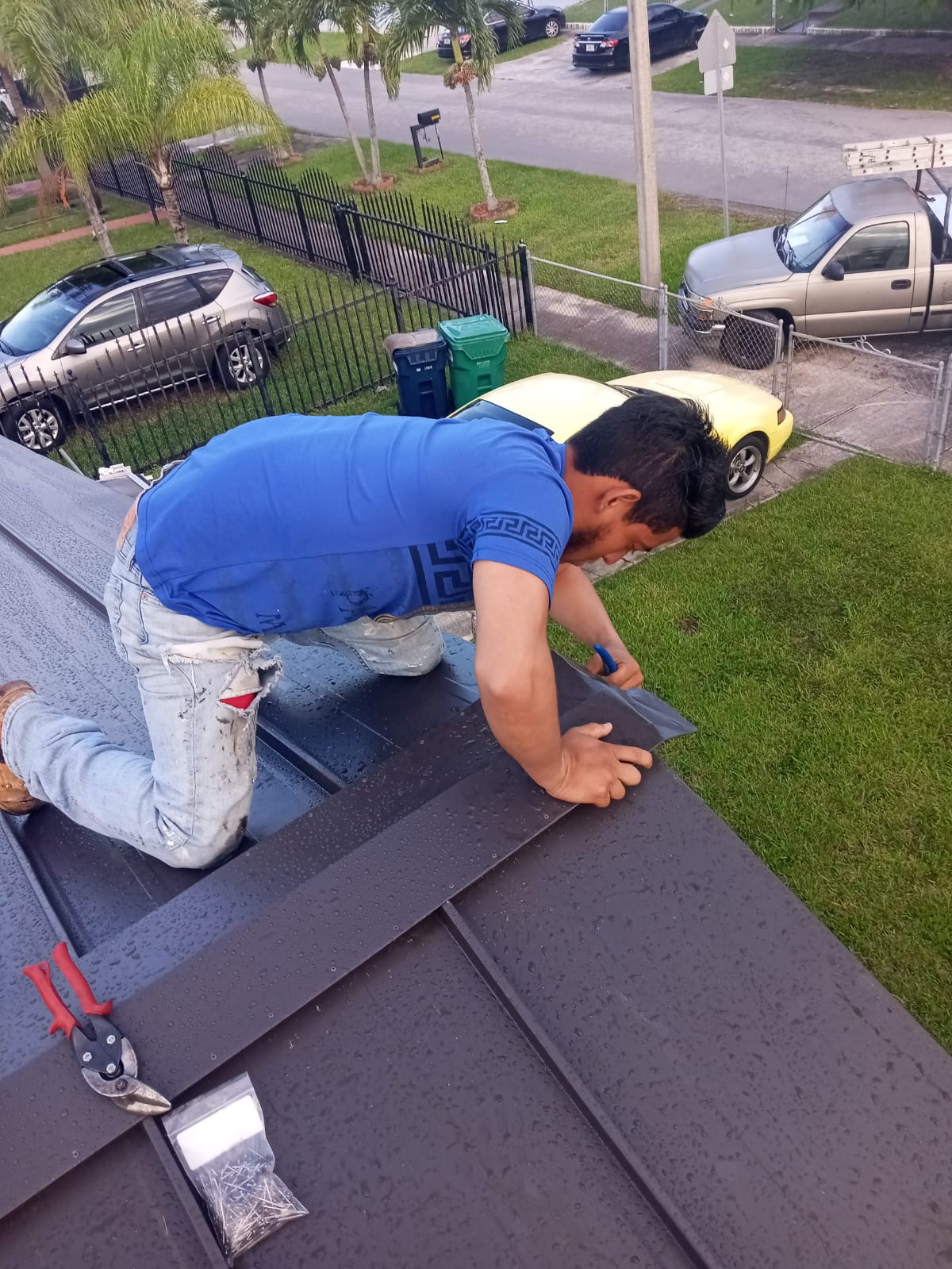 replacing roof